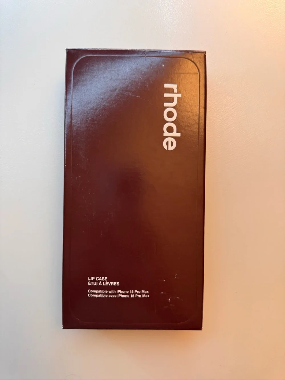 rhode iPhone case Espresso Limited edition (iPhone 15 Pro Max)